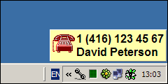 Network Caller ID Screenshot